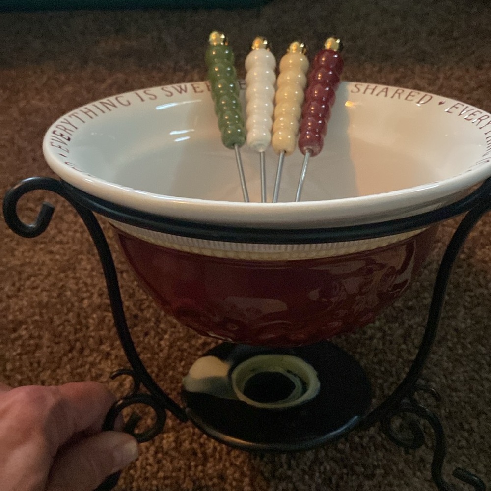 Complete Fondue Set - Picture 4 of 6